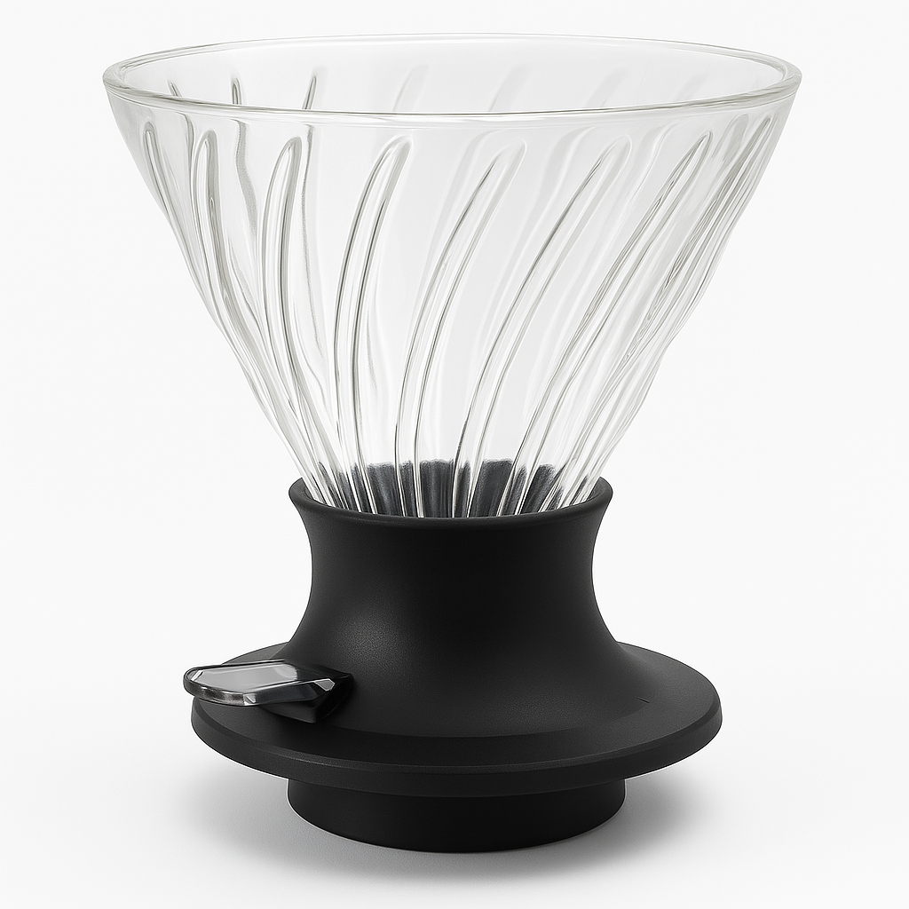 Hario Immersion Switch V60-02 dripper with filters